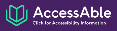 AccessAble purple logo - click here for accessibility information